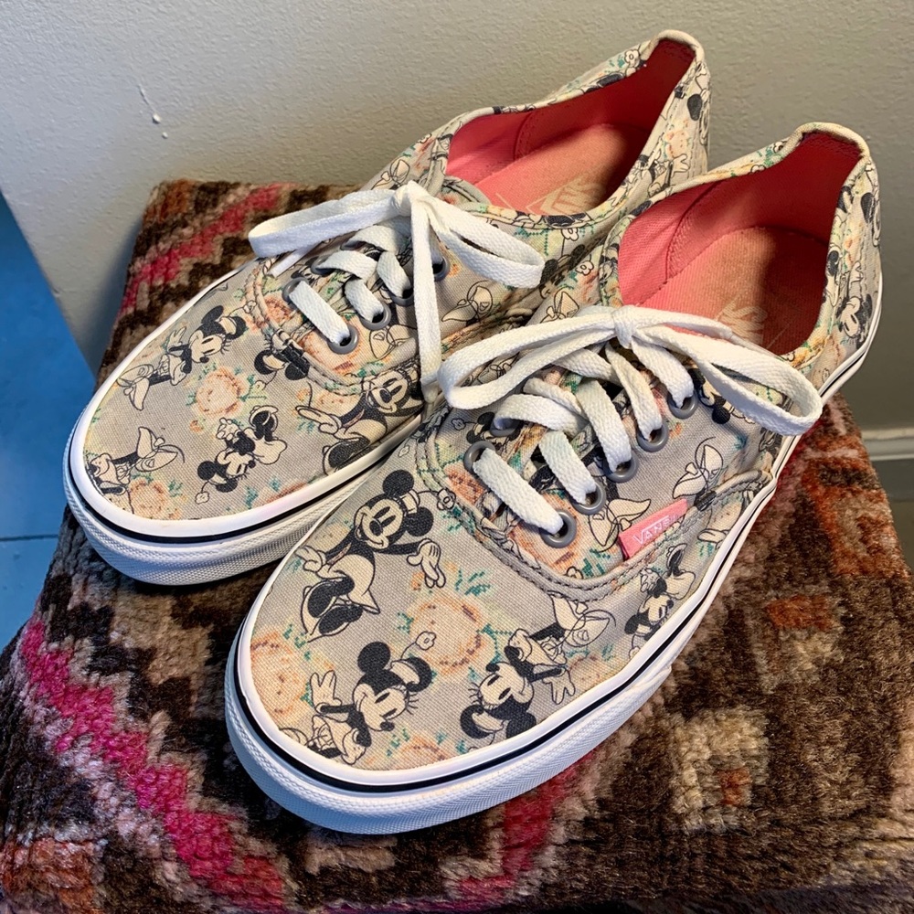 Vintage Minnie Mouse Vans